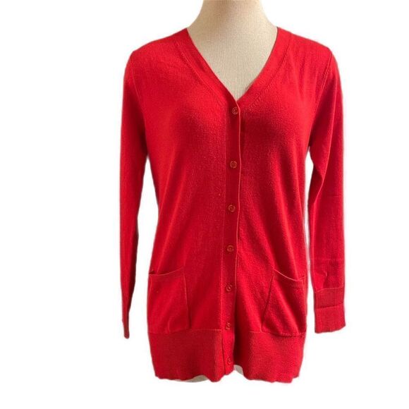 Woolovers Lot Of 2 Organic Cotton Silk Cardigan Sweaters Size Small - Picture 4 of 16